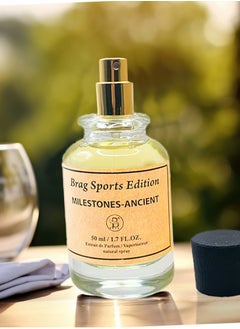 B BRAG B BRAG Brag Sport Edition MILESTONE ANCIENT Eau de Perfume 50ml Perfect for Any Occasion Best Long Lasting Arabic perfumes Luxury Unisex Perfumes  - Image 4