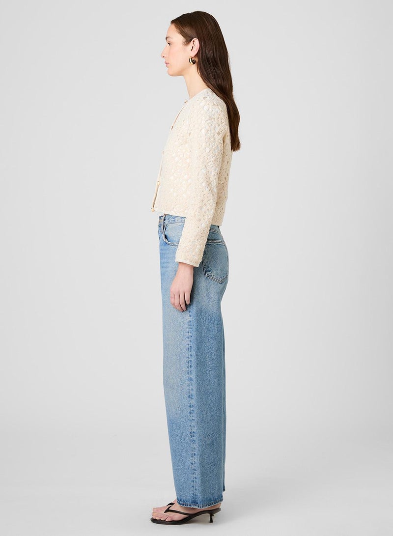 French Connection Geo Shell Textured Woven Slim Jacket - Image 4