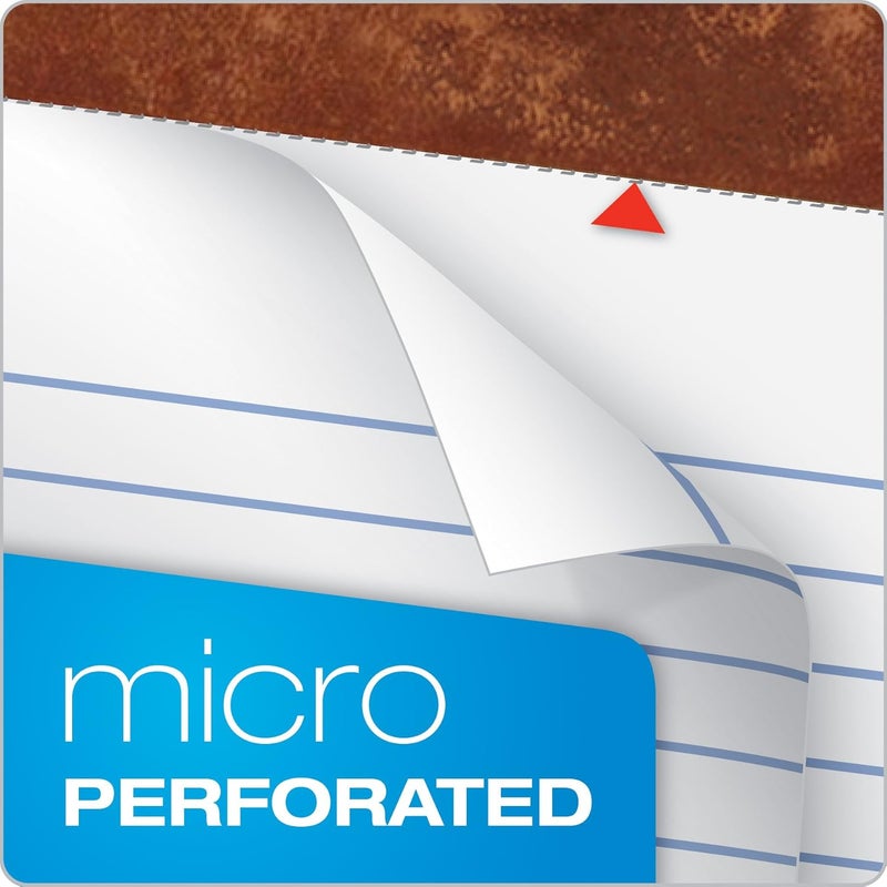 TOPS 8.5 x 11 3/4 Legal Pads, 12 Pack, The Legal Pad Brand, Wide Ruled, White Paper, 50 Sheets Per Writing Pad, Made in the USA (7533) - Image 4