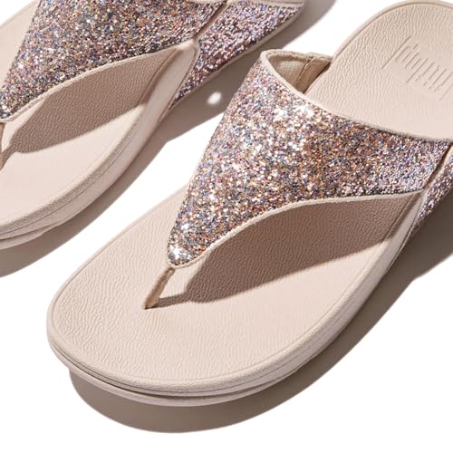 FitFlop صنادل فيت فلوب النسائية لولو متعددة الألوان مع لمعة، وردي، 7 - Image 3