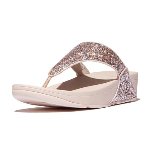FitFlop صنادل فيت فلوب النسائية لولو متعددة الألوان مع لمعة، وردي، 7 - Image 2
