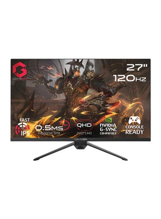 شاشة ألعاب IPS بحجم 27 بوصة QHD 120Hz 0.5ms، HDMI 2.1، FreeSync، Adaptive-Sync، 99% sRGB GOES27QHD120IPS