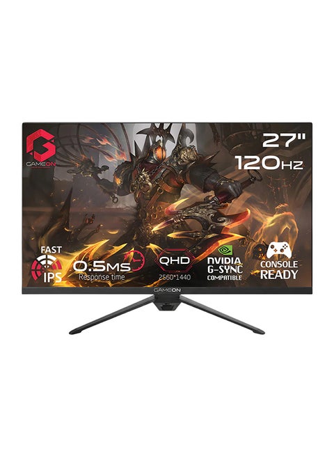 شاشة ألعاب IPS بحجم 27 بوصة QHD 120Hz 0.5ms، HDMI 2.1، FreeSync، Adaptive-Sync، 99% sRGB GOES27QHD120IPS