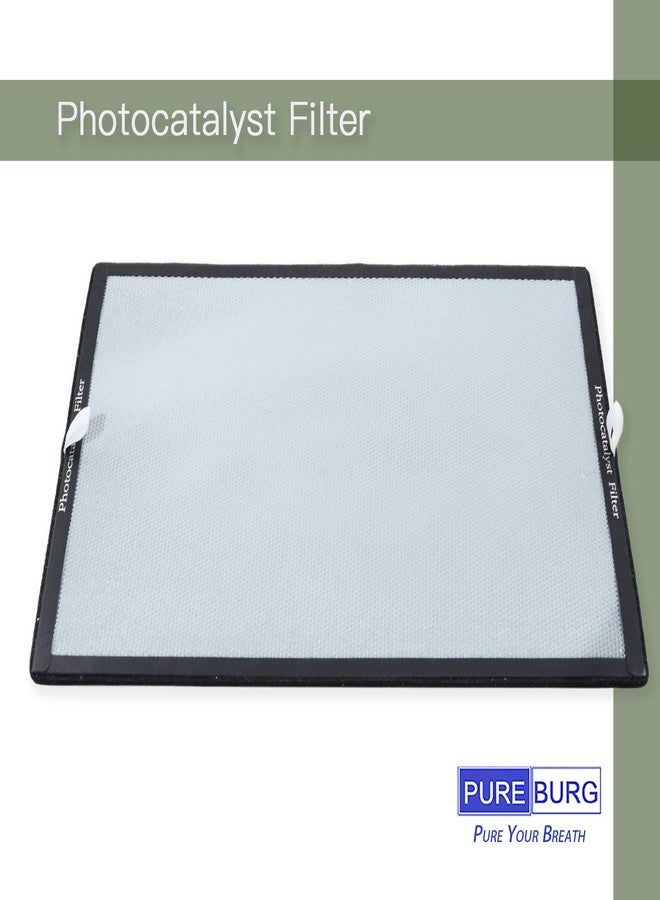 PUREBURG مجموعة فلاتر بديلة PUREBURG AF3 متوافقة مع جهاز تنقية الهواء BLACK + DECKER BAPUV150، فلتر H13 HEPA رباعي المراحل، فلتر كربون نشط لتنقية الهواء من الغبار والمركبات العضوية المتطايرة والروائح - Image 3