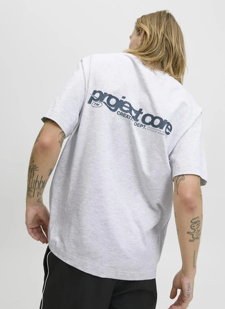 JACK & JONES Plus Size Crew Neck T-Shirt