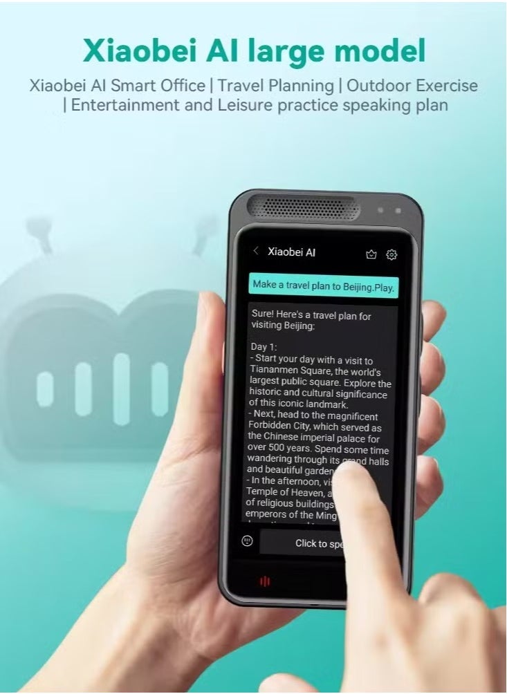 JAJEEK AI Intelligent Voice Translator – 138 Languages Simultaneous Translation, Real-Time Voice Recognition, Support for Travel, Learning, and Business – Portable, Easy-to-Use, Accurate Language Translator Device for Global Communication - Image 4