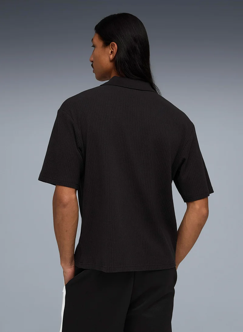 بوما Essential Boxy Waffle Polo