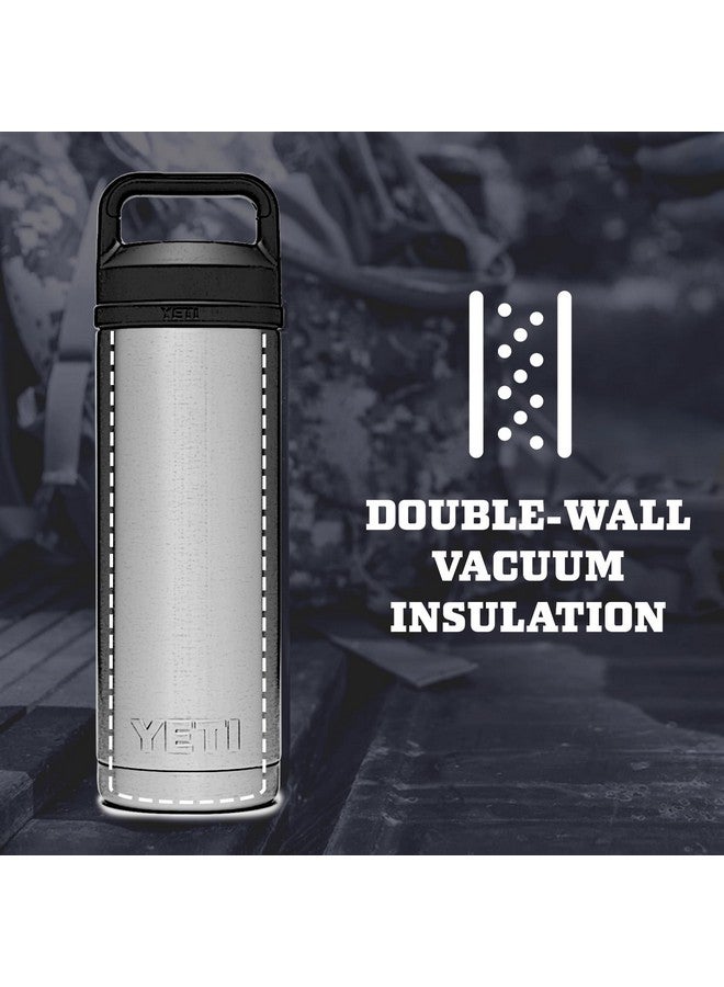YETI YETI Rambler 18 oz Bottle, Vacuum Insulated, Stainless Steel with Chug Cap, Sandstone Pink - Image 2