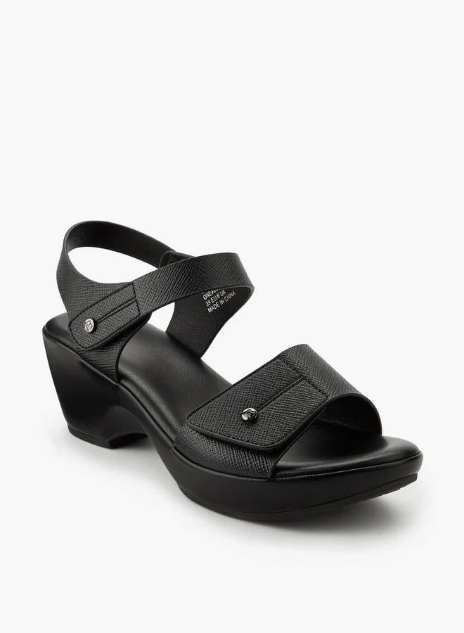 فلورا بيلا من شو إكسبرس Flora Bella Women Textured Wedge Heel Sandals
