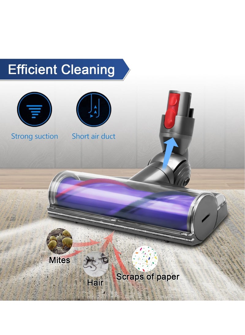 Quick-Release Motorhead Cleaner, for Dyson V7 V8 V10 V11 V15 Vacuums Models Cleaner Head SV10 SV11 SV12 SV14 Replacement Part Electric Head, for Hardwood Floor Carpets - Image 3