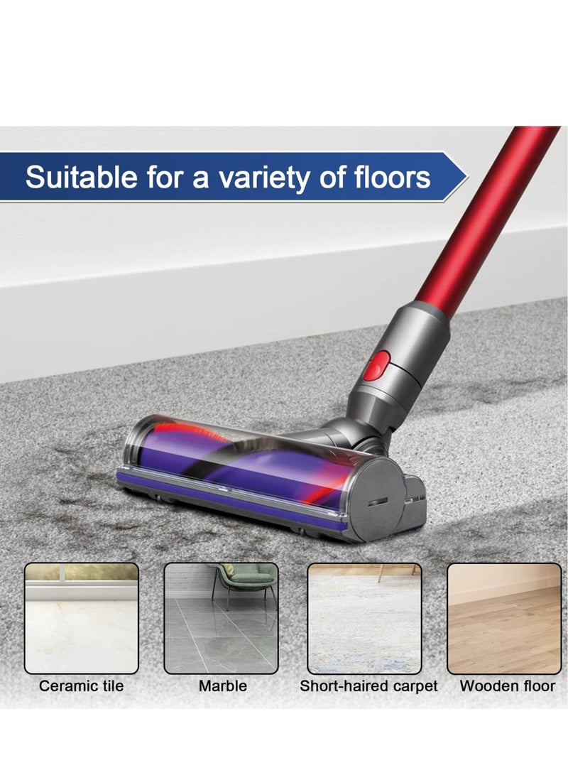 Quick-Release Motorhead Cleaner, for Dyson V7 V8 V10 V11 V15 Vacuums Models Cleaner Head SV10 SV11 SV12 SV14 Replacement Part Electric Head, for Hardwood Floor Carpets - Image 5