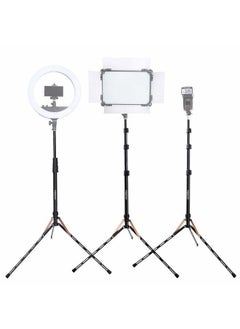 FOSOTO 75in Fold Video Tripod Light Stand Super Lightweight Compact for Speedlight, Flash, Umbrella, Softbox, Filming Product Portrait Shooting Lighting Stand  - Image 2