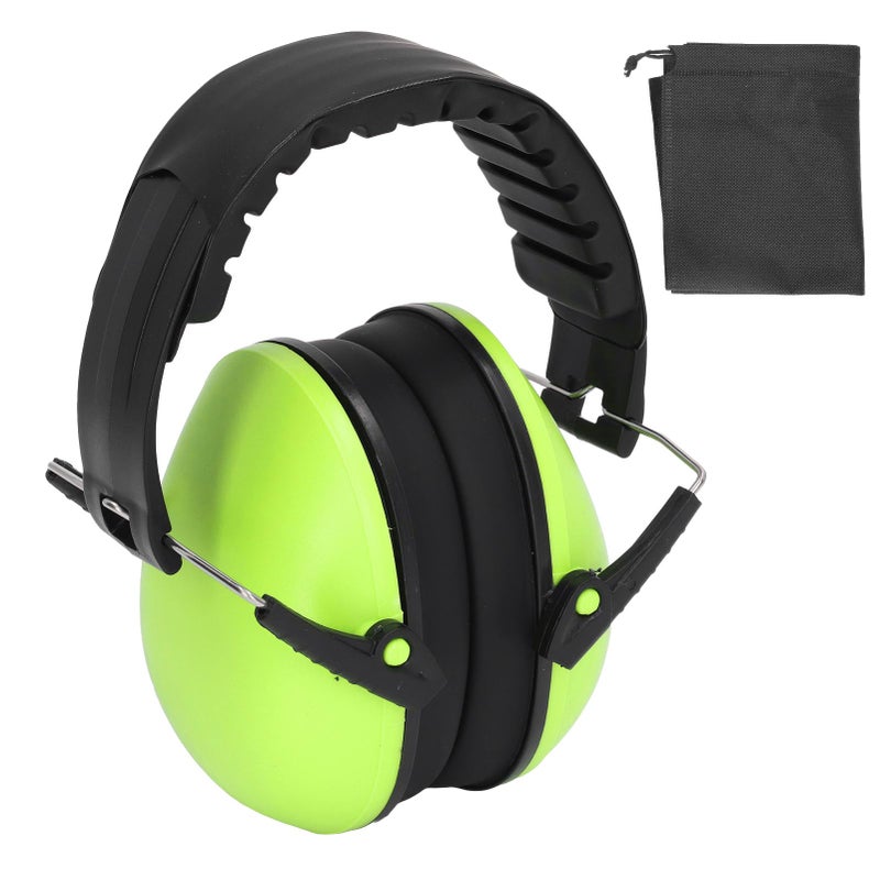 Ear Protection Earmuff NRR 21DB Soundproof Noise Cancelling Headphone Comfortable Shooting Earmuff Green - Image 1