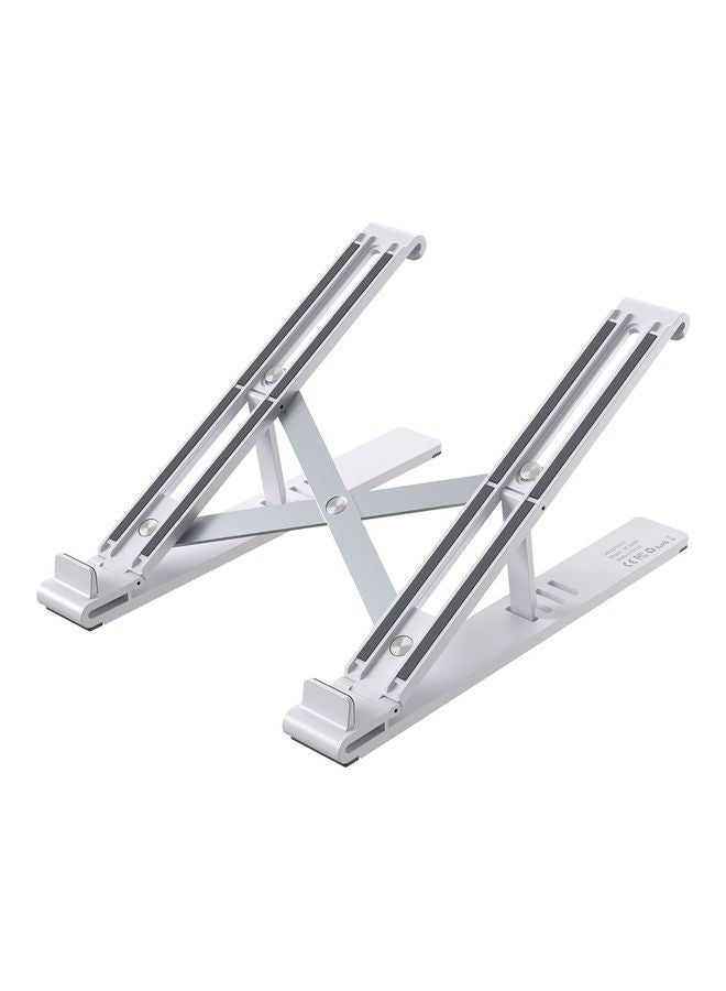 نيبمينينت حامل لابتوب قابل للطي مصنوع من سبيكة الألومنيوم فضي - Image 1