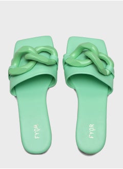 FYOR Bit Strap Flat Sandals  - Image 4
