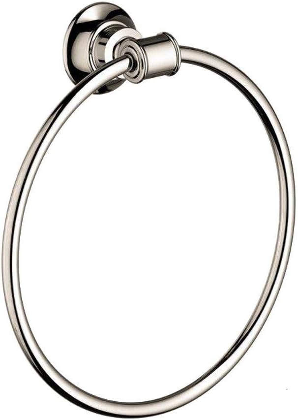AXOR AXOR Towel Ring Premium 9inch Classic Towel Holder in Polished Nickel 42021830  - Image 1