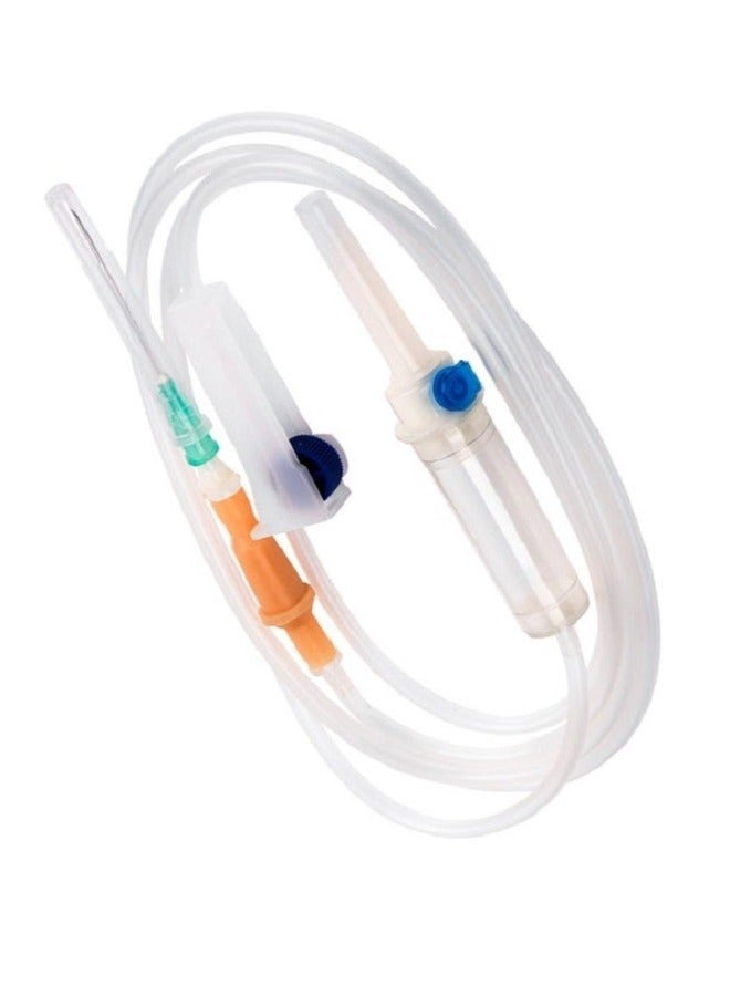 Pack of 25 Pieces Disposable Infusion ( IV Set) - Image 2