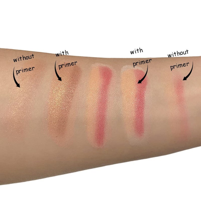 Avierll Eyeshadow Primer,Eye Primer,Makeup Primer Long Lasting Cream Eyeshadow Base,Primer Face Makeup,Full Coverage Waterproof Concealer 1 Pens-0.40 fl oz (02_MEDIUM) - Image 2