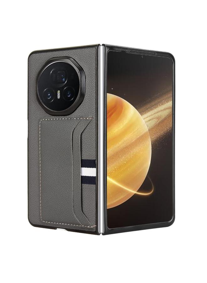 S-TOP Case For Honor Magic V3 Litchi Texture Card Slot Phone Case - Image 4
