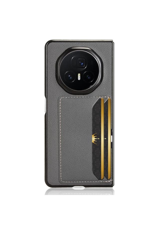 S-TOP Case For Honor Magic V3 Litchi Texture Card Slot Phone Case - Image 5