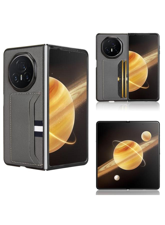 S-TOP Case For Honor Magic V3 Litchi Texture Card Slot Phone Case - Image 1