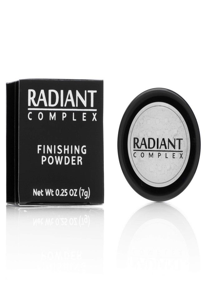 Radiant Complex بودرة إنهاء شفافة متألقة تطبق فوق البرايمر والمكياج لحماية لوحتك، التحكم في الزيت والحفاظ على كونتور أو تصفيف احترافي مفضل (1 - عبوة) - Image 1