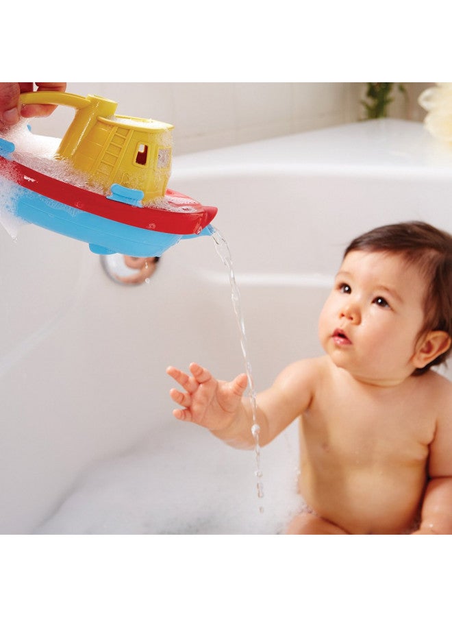 Green Toys My First Tugboat - BPA, Phthalates Free Bath Toys for Kids, Toddlers. Toys and Games - Image 2