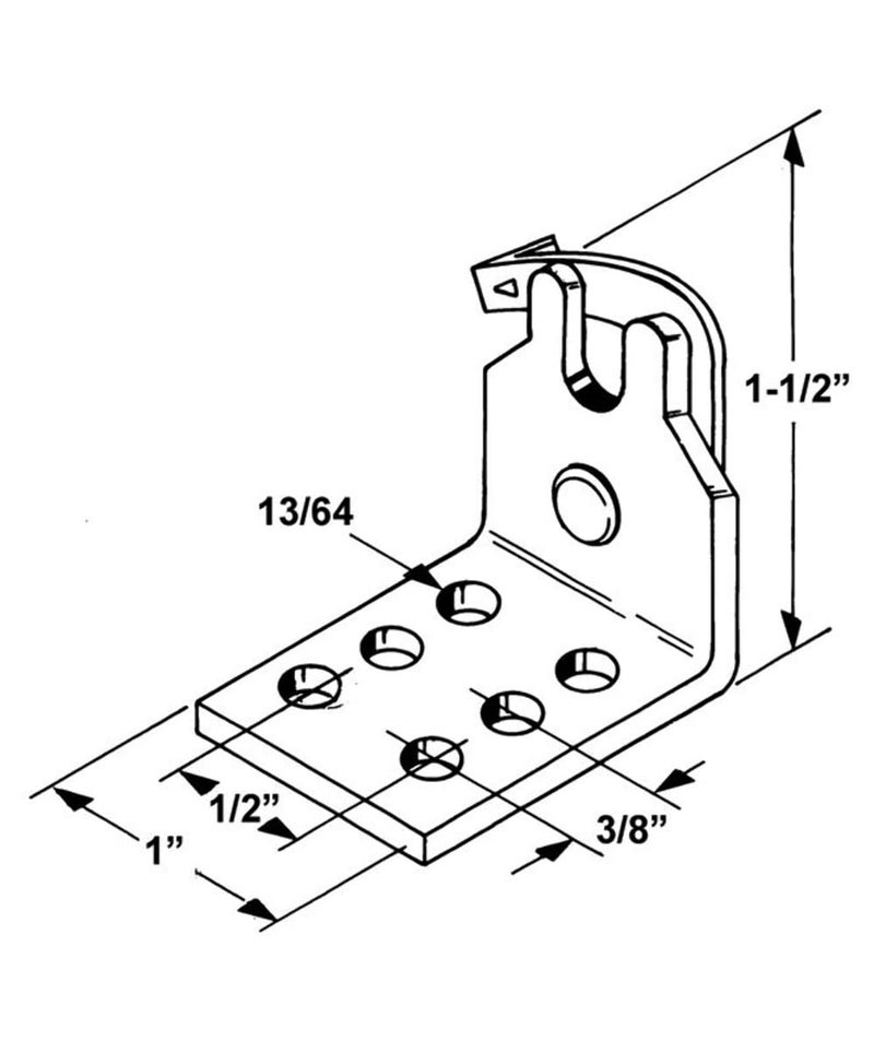 SeaStar Dometic SeaStar Cable Hook Clip, 036174 - Image 2