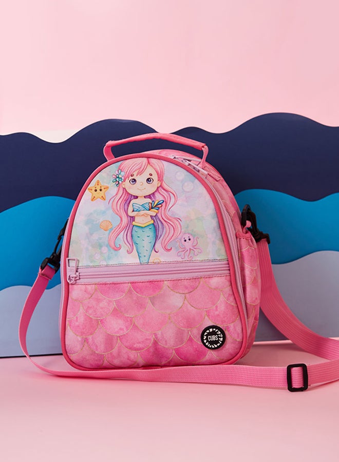 CUBS Pre School Mermaid Purple Hair Lunch bag - Image 1