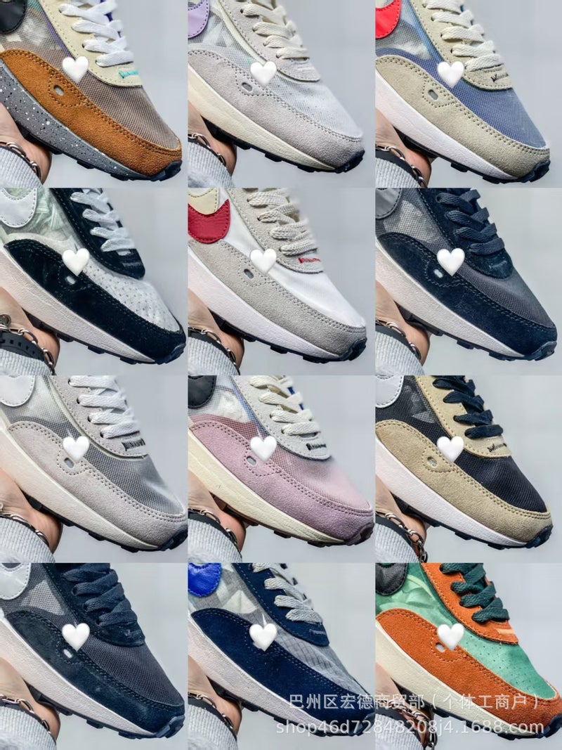 Pure Original Waffle Waffle One Fashion All-Match Fashionable Comfortable Classic Culture Lightweight Jogging Shoes - Image 2