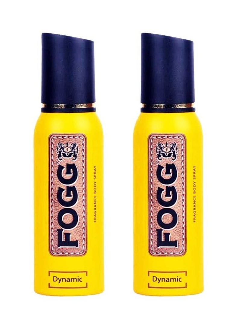 FOGG Dynamic Fragrance Body Spray 150ml 2pcs