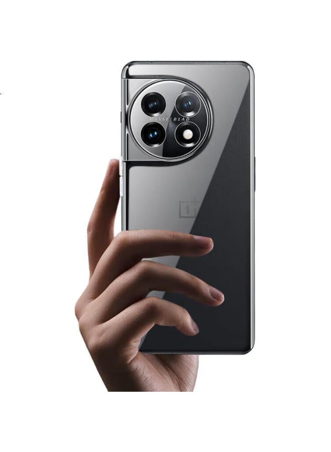 Freeson Phone Case For Oneplus 11, Slim Full Protection Shockproof Clear Tpu Soft Shell (With 2-In Ring Holder And Lanyard), Transparent - Image 3