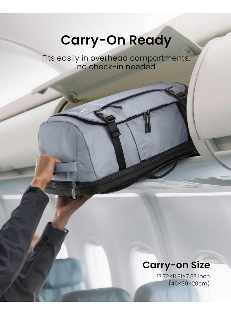 Tomtoc Navigator-T66 Liteway 28L Travel Backpack – TSA-Friendly Carry-On Laptop Backpack Fits 16 Inch, Clamshell Business Weekender Bag with YKK Zippers, Lightweight Water-Resistant Rucksack - Image 4