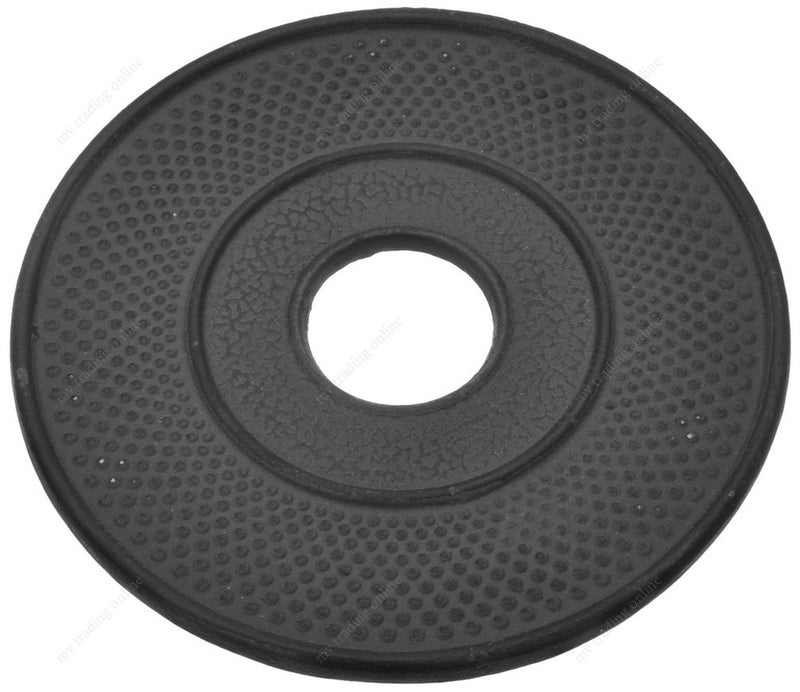 M.V. Trading T7020BK Cast Iron Trivet Hobnail Design, 5½-Inch, Black - Image 4