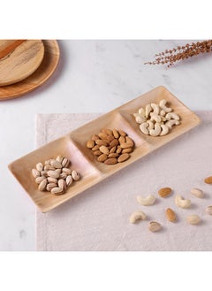 Albero 3-Section Platter 36x2.5x12 cm