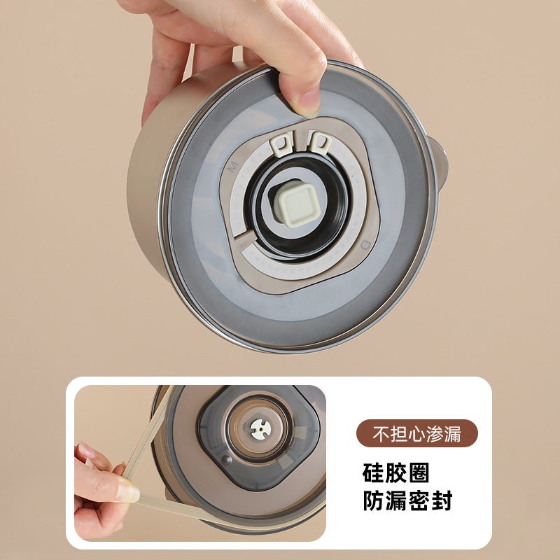304 Stainless Steel Anti-Fall Round Crisper Refrigerator Storage Box Crisper Bowl Stainless Steel Crisper - Image 4