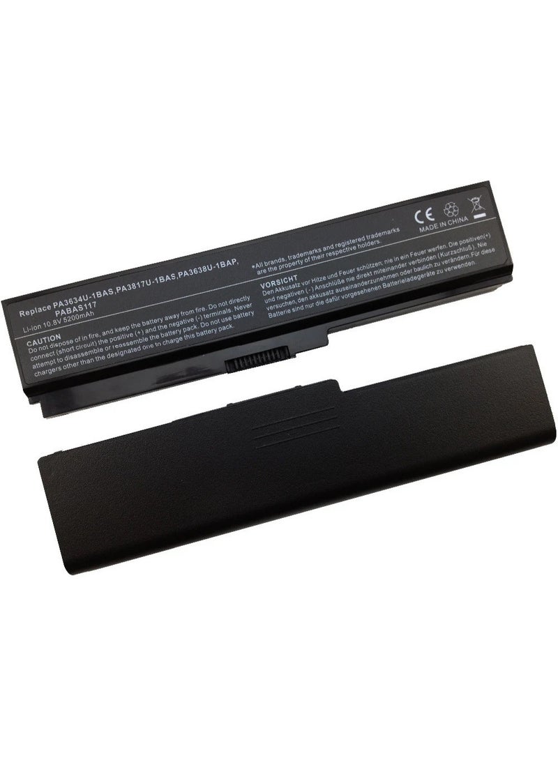 Laptop Battery for Toshiba PA3817U-1BRS Satellite L755 C655 M645 L750P L600 L675 L675D L700 L745 L750D L755D M640 P745 Series, Fit PA3818u-1BRS A3819U-1BRS … - Image 1