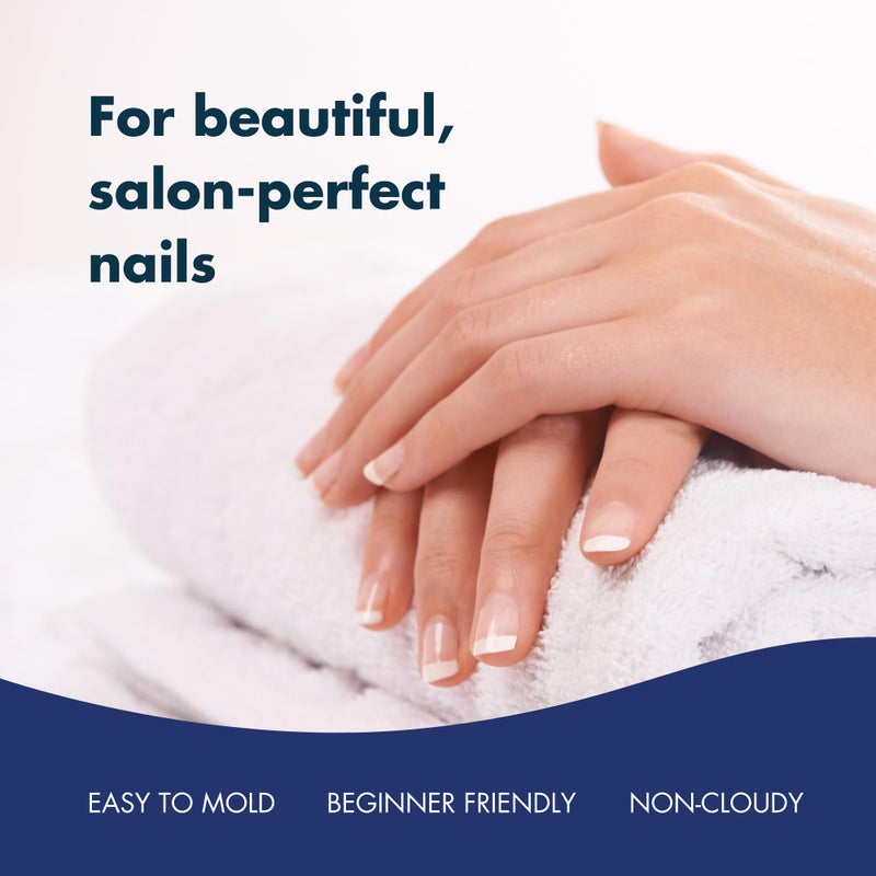 DeEnti Acrylic Nail Powder - 2oz Super White | Professional Grade, Bubble-Free Acrylic Powder for Nails | Long-Lasting, Chip-Resistant Nail Acrylic Powder for Carving, Extensions & Fake Nails - Image 5