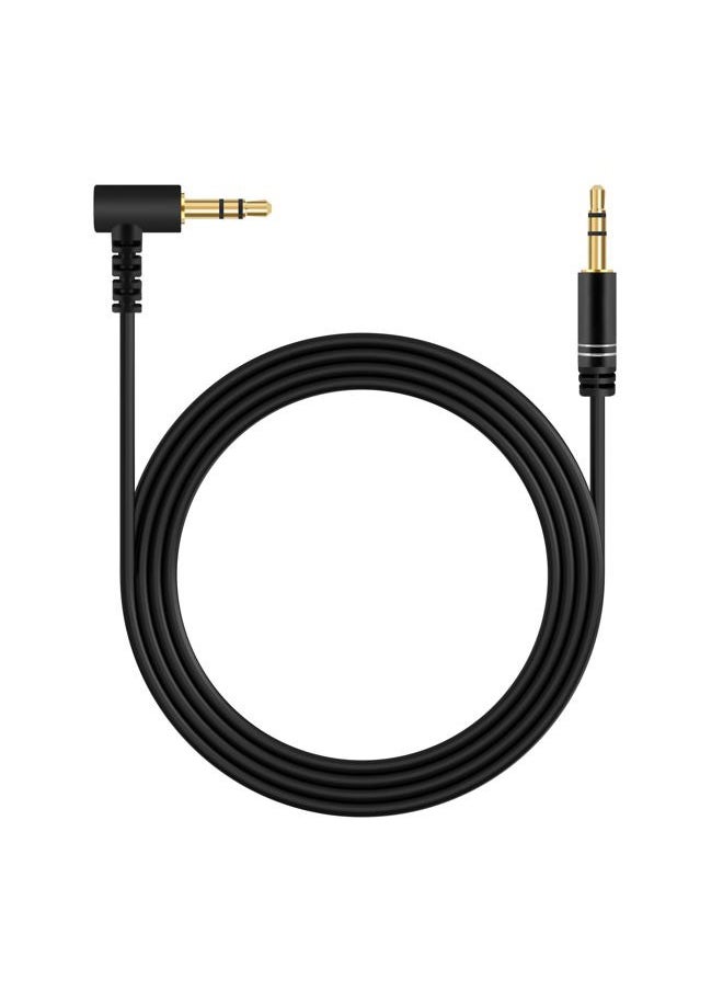 Linkidea Audio Cable for Philips X2HR, X2/27, SHP9500S, SHP9500, SHP6000/10, SHP6000, SHB9100RD/28, SHB8750NC/27 Headphones, 3.5mmTRS Replacement Aux Cord (5 ft / 1.5 m 2 Pack)  - Image 1