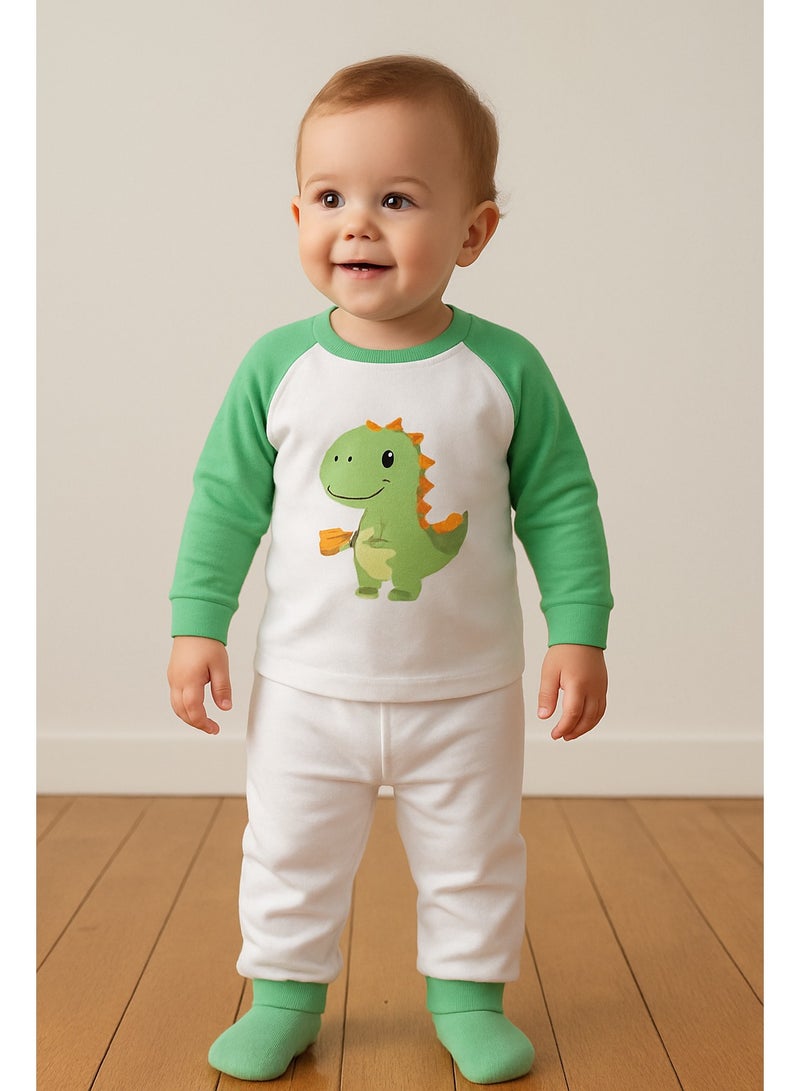 تى تى ستايل بيجامة بيبى قطن