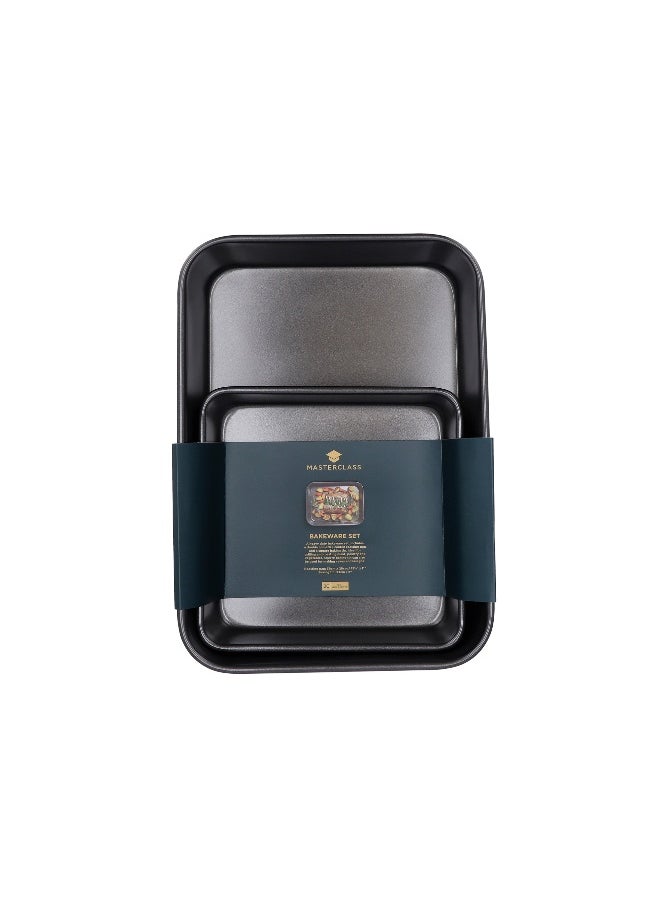 MASTERCLASS - Masterclass non stick roaster tray 2 pcs - Image 1