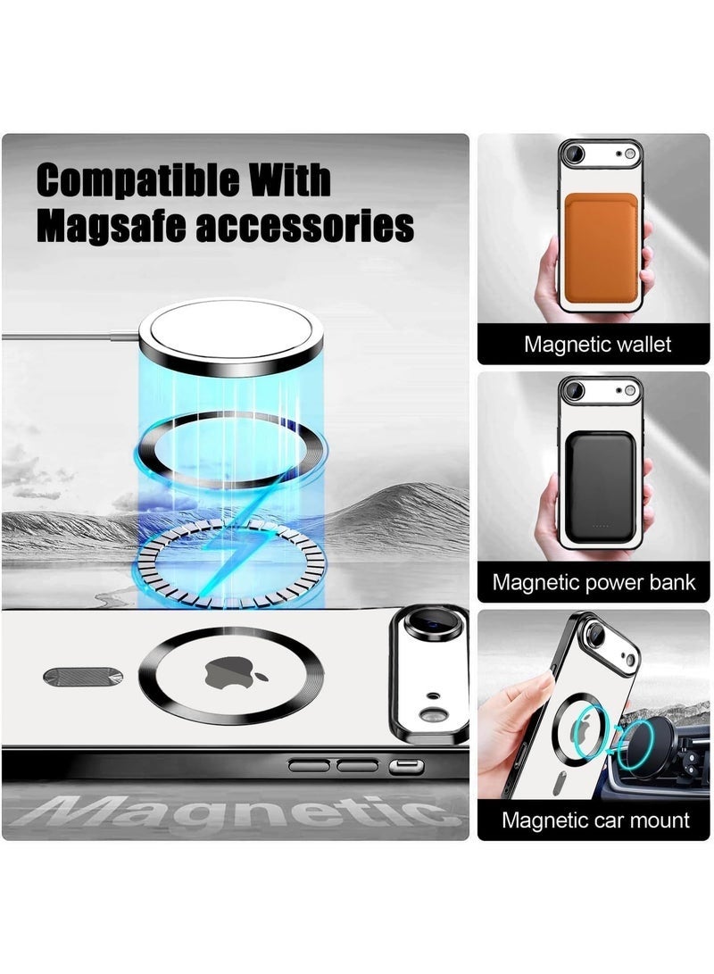 DUSALA iPhone 17 Air Clear Case Compatible with Magsafe & Tempered Glass | Crystal Clear Anti-Yellow Slim Cover | Shockproof, Scratch Resistant, Full HD Screen Protector for iPhone 17 Air 6.5-Inch - Image 3