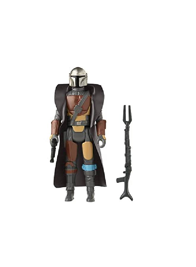 STAR WARS لعبة Star Wars Retro Collection The Mandalorian Toy مقاس 3.75 بوصة مع ملحقات، ألعاب للأطفال من سن 4 سنوات فما فوق - Image 1