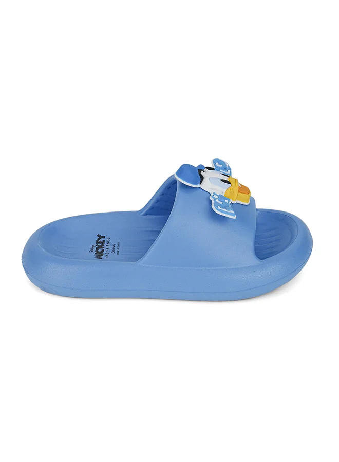 Urbanhaul  UrbanHaul Boys Disney Mickey & Frnds Print Slip on Sliders For Kids Suitable for Daily Use :- Blue for Men | Best Price UAE