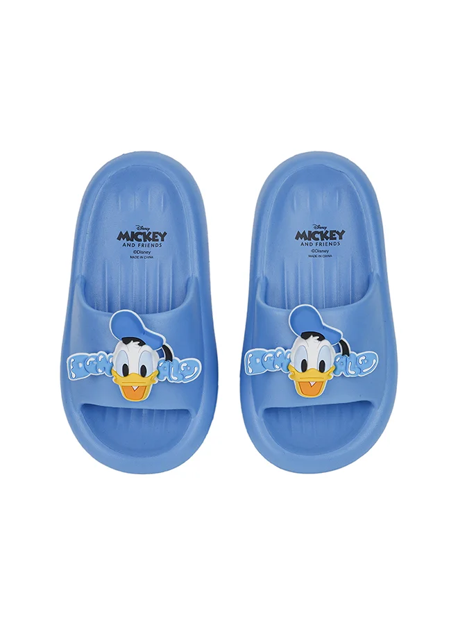 Urbanhaul  UrbanHaul Boys Disney Mickey & Frnds Print Slip on Sliders For Kids Suitable for Daily Use :- Blue for Men | Best Price UAE