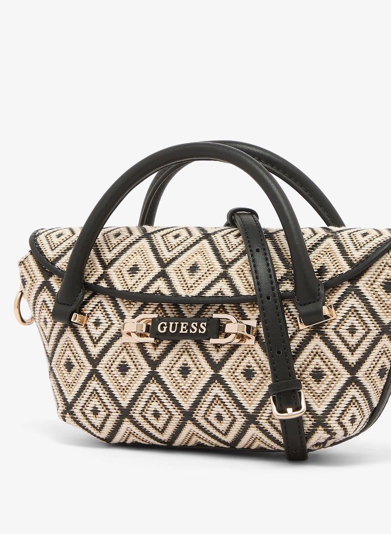 GUESS Sophia Mini Satchel Bag - Image 3