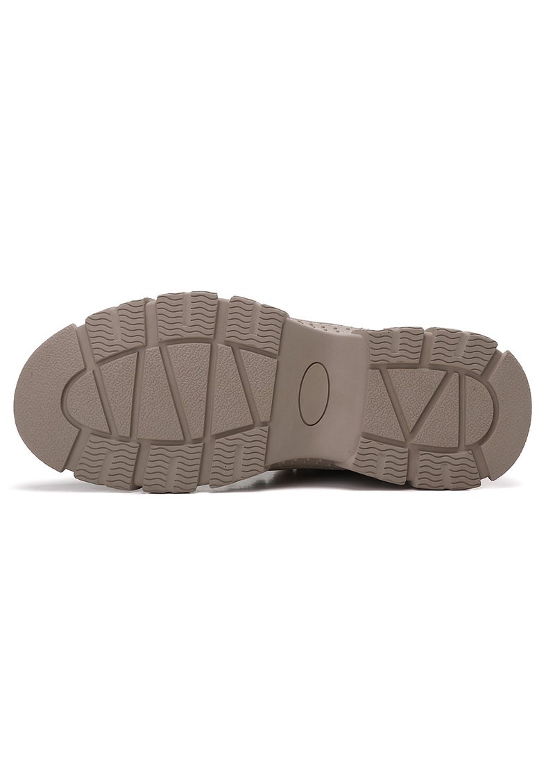 Sky View - Boots Men's High Top Ankle Boots Anti-Slip Outdoor Hiking Fashionable Work Shoes - Image 1