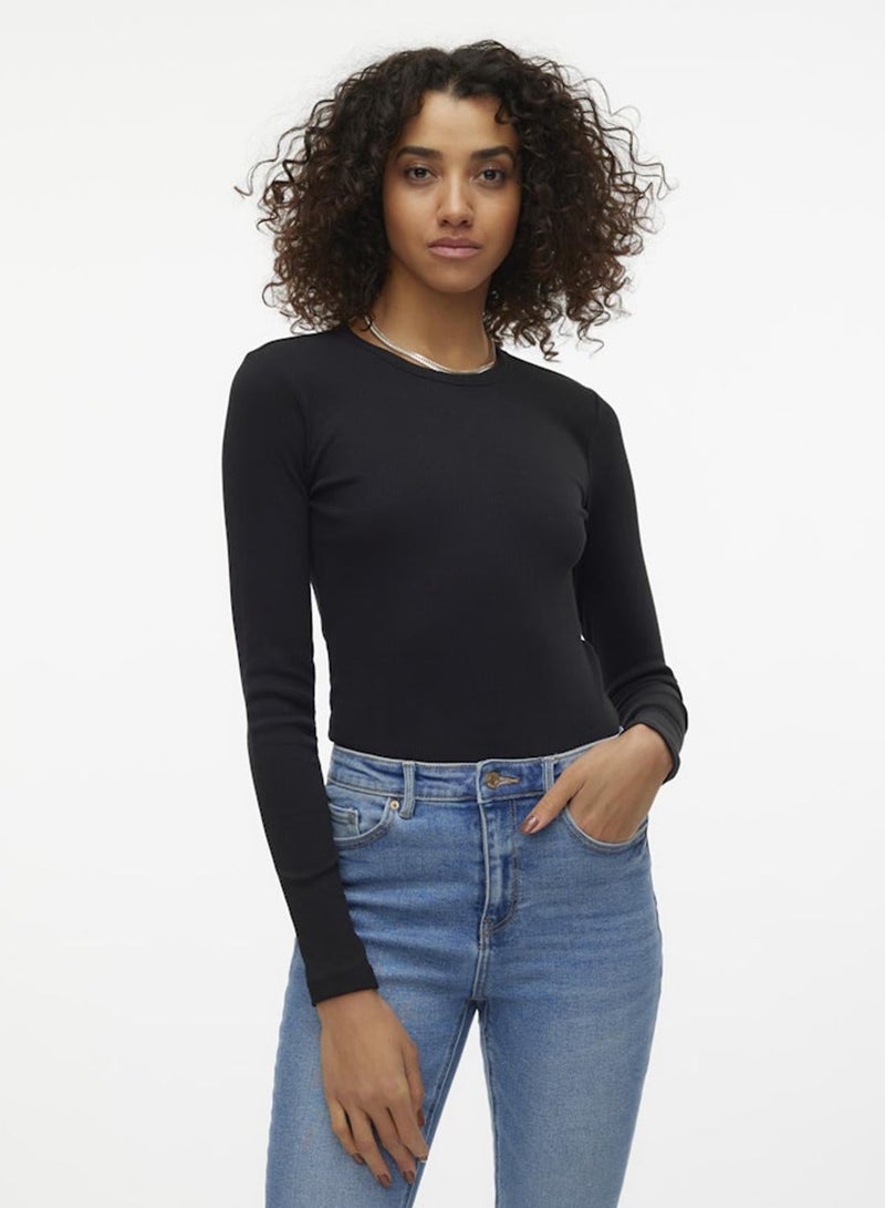 VERO MODA VMCHLOE LS SHORT TOP JRS NOOS - Image 3