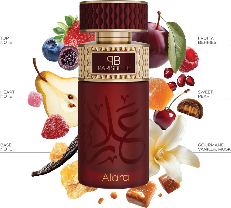Parisbelle Alara - Oasis Collection Extrait De Parfum 100ml | Fruity-Gourmand Scent with Pear, Vanilla & Musk - Image 2