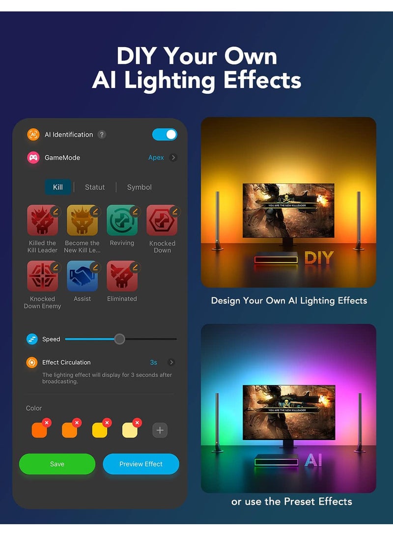 جوفي مجموعة صندوق مزامنة الألعاب Govee AI - Image 3